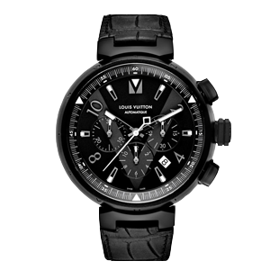 Louis Vuitton Tambour All Black 28mm