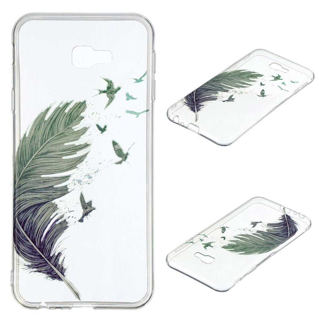 Samsung Galaxy J4 Plus (2018) pattern printing case - Feather