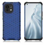 Etui Bofink Honeycomb Xiaomi Mi 11 - Niebieski