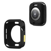 Apple Watch Series 6 / 5 44 mm silikonowa ramka w kolorze cukierkowym - Black / Yellow