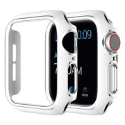 Apple Watch Series 6 / 5 44 mm kolorowy pokrowiec ozdobny - Biały / Srebrny