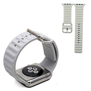 Silikonowy pasek do zegarka Apple Watch Series 6 / 5 40 mm - Szary