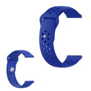 Elegancki pasek do zegarka Samsung Gear S3 z otworami - Baby Blue