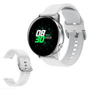 Samsung Galaxy Watch Active 2 - Silikonowy pasek do zegarka 40 mm - Biały