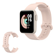 Prosty silikonowy pasek do zegarka Xiaomi Mi Watch Lite - Różowy