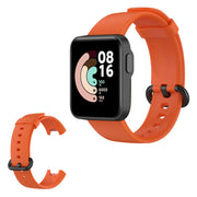 Prosty silikonowy pasek do zegarka Xiaomi Mi Watch Lite - Pomarańczowy