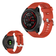Silikonowy pasek do zegarka Garmin Forerunner 745 - Czerwony