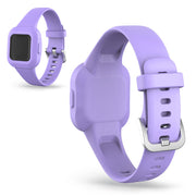 Silikonowa opaska do zegarka Garmin Vivofit Jr 3 - Fioletowa