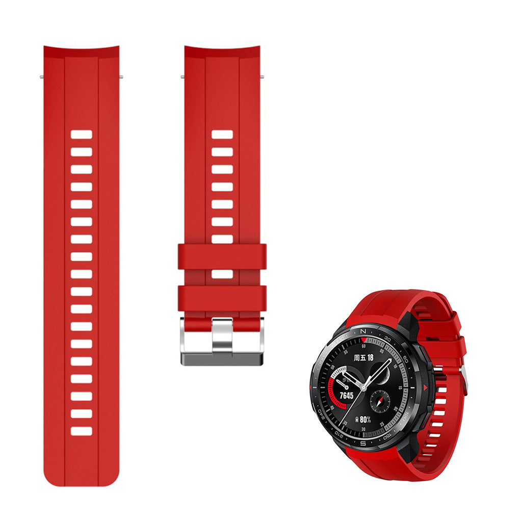 Honor Watch GS Pro silicone watch band - Red