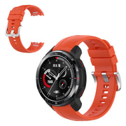 Silikonowy pasek do zegarka Honor Watch GS Pro - Pomarańczowy